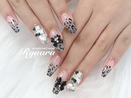 ラメレオパードネイル