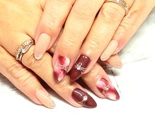 オルタンシア(Ortensia)/バレンタインネイル