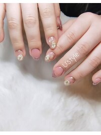 春のフラワーネイル