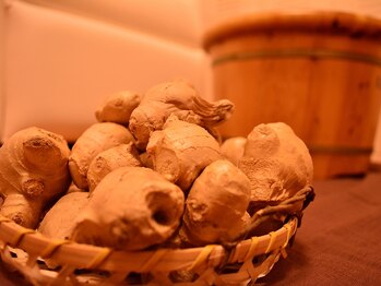 暖和リラクゼーション/生姜がたっぷり入ったフットバス