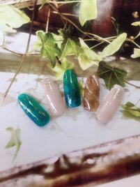 大人ニュアンスネイル「