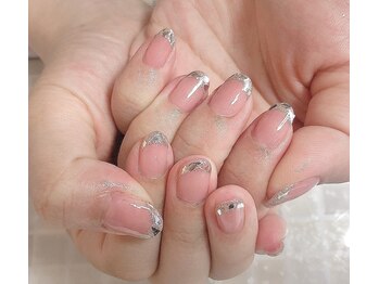 ココ ネイル(Coco Nail)/ガラスフレンチ
