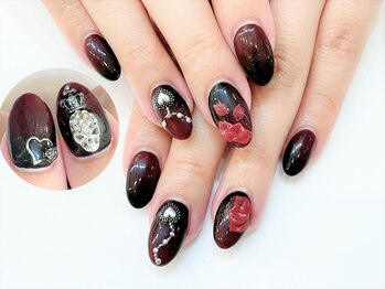 ネイルコレクション ピンク(Nail Collection Pink)/長さ出しジェル放題♪ブラッド