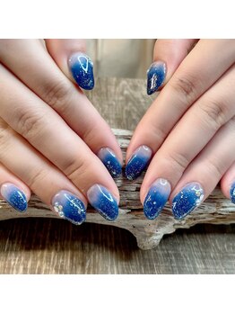 爪屋べっぴん堂/ブルーグラデーション