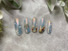 ネイルサロン ネイルクク(Nail KUKU)/８月ゴージャス