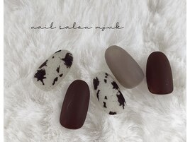 ハラコ柄ネイル