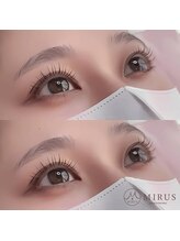 ミルス 町田店(MIRUS)/上下まつ毛パーマ
