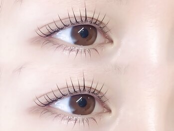 メメ 千葉店(meme)の写真/コーティング付き★韓国風束感まつげパーマ＆眉毛スタイリング◎綺麗な目元が長続き♪[千葉/まつげパーマ]