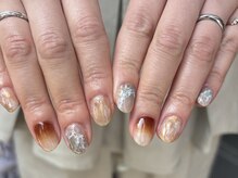 フォルクネイル(:volk nail)の雰囲気（一癖あるニュアンスアートを、パラジェルフィルインで◎）