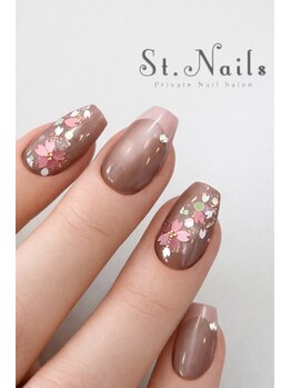 セントネイルズ (St.Nails)/【定額ネイル】6,600yen