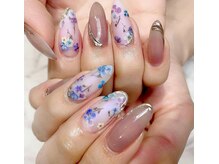 エイトビオラス(8 Biolus)/押し花ネイル