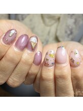 アティックネイルアトリエ(attic nail atelier)/持ち込みフルーツとアイスネイル