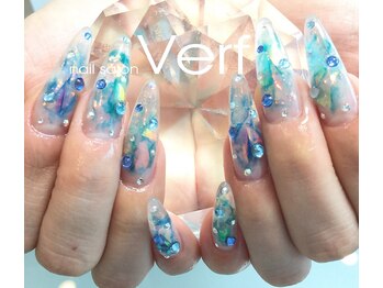 ネイルサロン べルフ(nail salon Verf)/クリアカラーアート♪