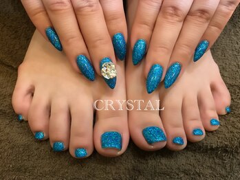 クリスタル(CRYSTAL)/ハンドフットお揃い