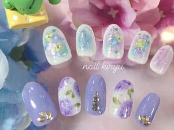 アイラッシュ キリュウ(Eye Lush Kiryu)/梅雨ネイル♪7500円から