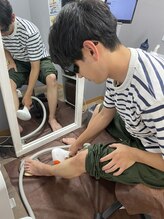 キングスサロン 熊本/足メンズ脱毛