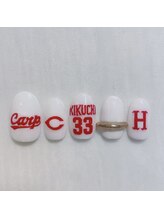 エルア ホノ ホノ(Elua Hono-Hono)/【推しネイル】広島カープ