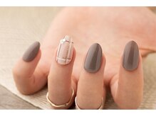 エムスラッシュ フィール 東戸塚店(M.SLASH)/ナチュラルチェックネイル