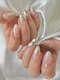 ナナズネイル(NANA'sNail ～Fuusy Beauty～)の写真/上品なシンプルデザインからキラキラパーツまで豊富にご用意◎パラジェル使用で爪の傷み軽減！