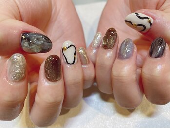 レアレアネイル(Lealeanail)/【パラジェル】ニュアンスネイル