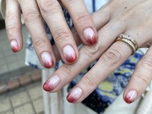 シェリ バイ リッシュ(Cheri by RICHE)/赤ラメグラデーション