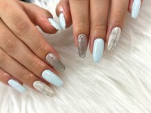 ディーネイル 池袋(D-nail)/【木村】春のリボンネイル