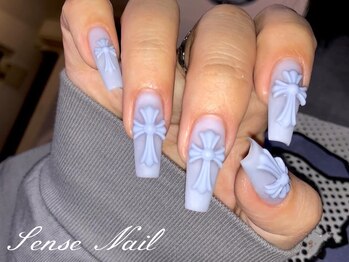センスネイル 北千住店(Sense Nail)/クロムネイル十字架