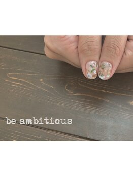 ネイルサロンアンドスクール ビーアンビシャス(be ambitious)/親指も素敵に♪