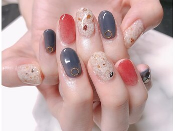 リエル(Riel)/シアー系鉱石ネイル☆新規6980