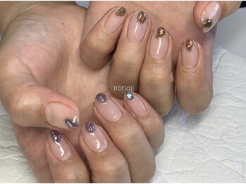 イロ ネイルサロン(iro)/カジュアルミラーネイル