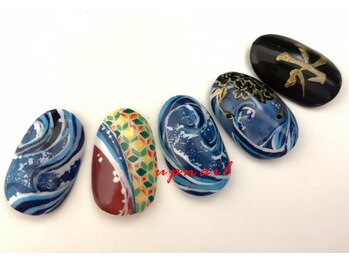 アップネイル/持ち込み画像オーダー付け放題