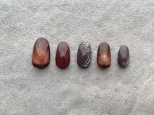 エンジェリック カラーズ(Angelic colors)/秋色マグネットネイル☆