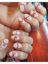 ロマンティコネイルズ(Romantico Nails)/ribbon