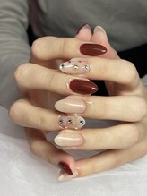 アイリッシュネイル 久屋大通店(Irish Nail)/アシメントリーネイル