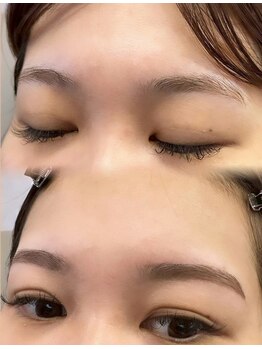 チルアンドアイ 千葉駅前店(Chill&Eye)/美眉スタイリング/BeforeAfter