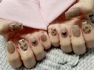 ミラーハートネイル