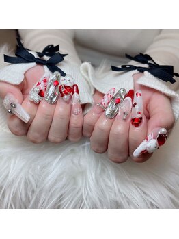 ヒカリ ハナ ネイル(HIKARI HANA NAIL)/クリスマスネイル