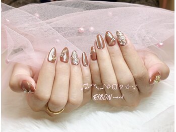 リボン 高田馬場(RIBON)/自爪アートやり放題*付け放題
