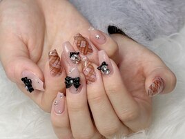 チェックネイル