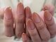 リシア(Lisia)の写真/シンプルなオフィスネイルもLisiaにお任せください。お肌に合わせたお色味もお作りできます。