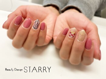 スターリー(STARRY)/鬼滅の刃 痛ネイル 手描き