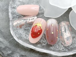 ベーシックネイル#489