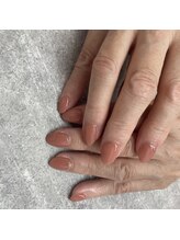 ネイルサロン エーナイン ザ ビッグ豊平店/シンプルデザイン