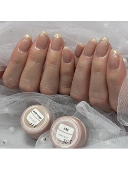 アイリッシュネイル 久屋大通店(Irish Nail)/114ミルクティージュ 303AM