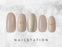 ネイルステーション ルミネ町田店(NAIL STATION)/キラキラネイル／パラジェル
