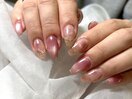 マグネット　ニュアンス　ネイル