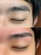 コンジュ ファースト 土橋店(CONJU 1st)の写真/女性よりも毛量が多く濃い方の多い男性にも大人気！眉を整えて清潔感up♪