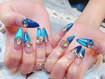 ジョリー 柏店(Jolie)の写真/南口には姉妹店『Belle by Jolie』もあり♪シンプル～華やかまで豊富なサンプル数が魅力のサロン♪