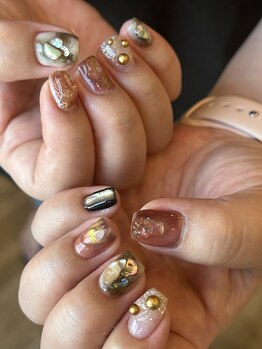 サッカ 新栄店(sacca)/ニュアンスネイル