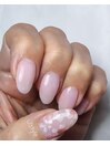 春のフラワーネイル